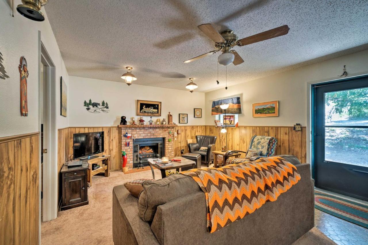 Cabin With Deck 3 Mi To Ski Cloudcroft And Hiking Exterior foto