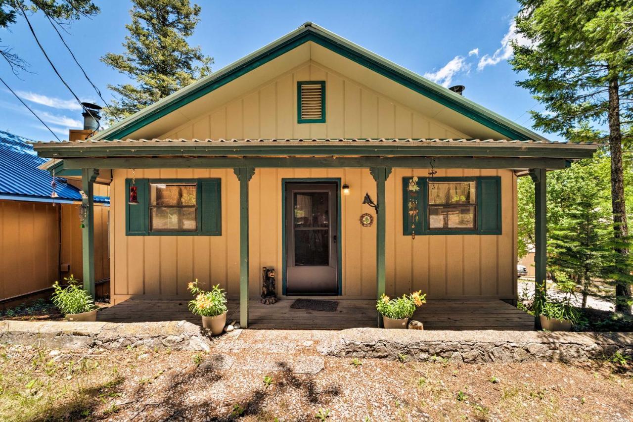 Cabin With Deck 3 Mi To Ski Cloudcroft And Hiking Exterior foto
