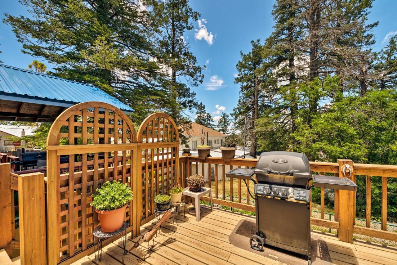 Cabin With Deck 3 Mi To Ski Cloudcroft And Hiking Exterior foto